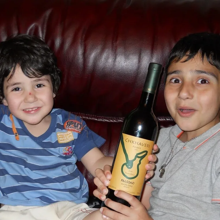 Next generation with Chkhaveri wine